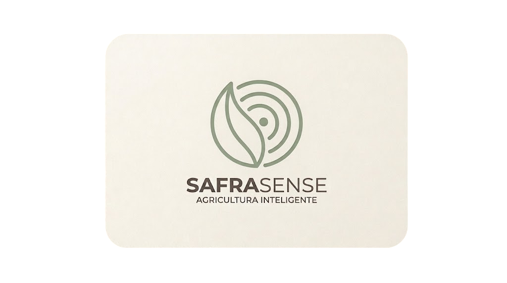 SafraSense official logo card