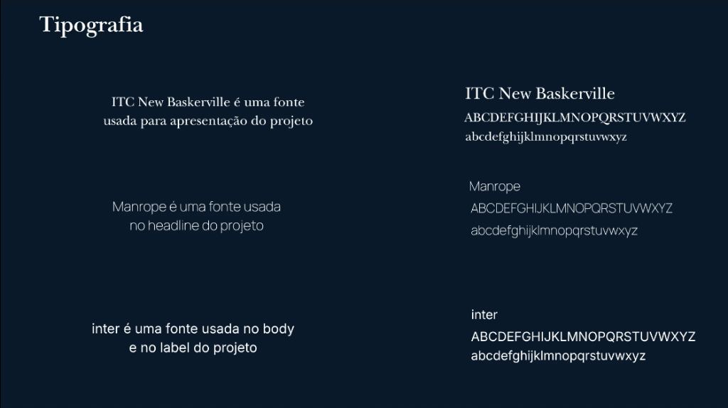 FreelaFin Typography selection